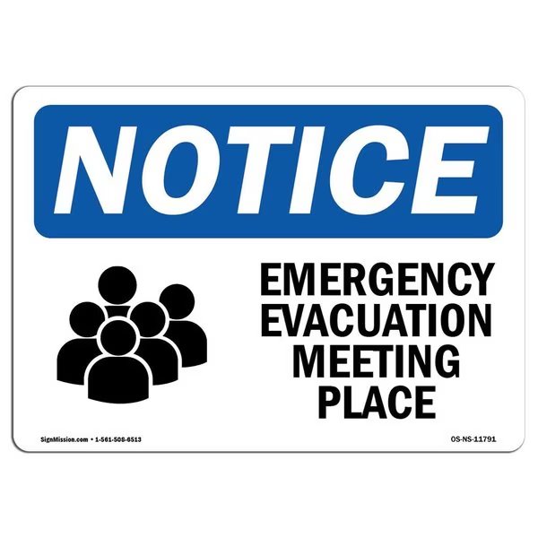 Safety Sign, OSHA Notice, 7